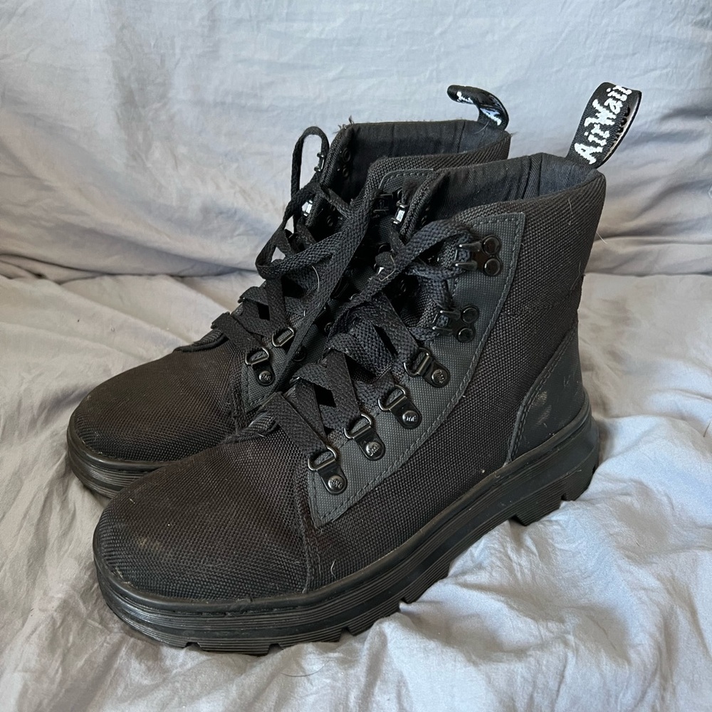 Dr Martens Airwalk Black High-Top Boots